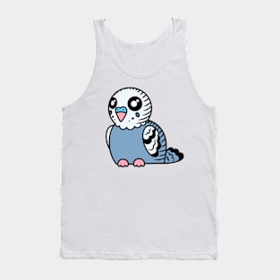 Grey Budgie Tank Top